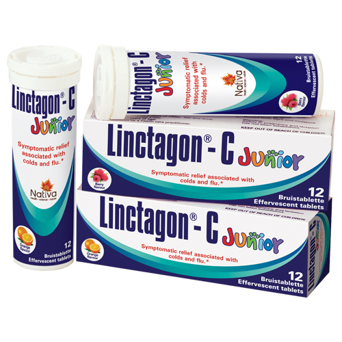 Linctagon Effervescent Junior 12s Orange