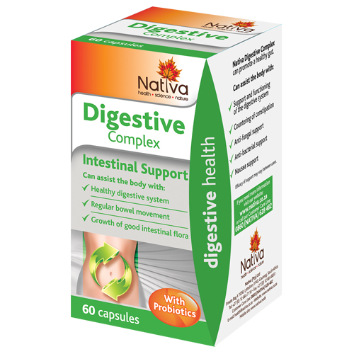 Nativa Range – Digestive Complex 60 Caps